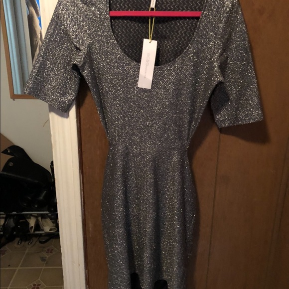 Silver BCBGENERATION open back dress - Picture 2 of 4